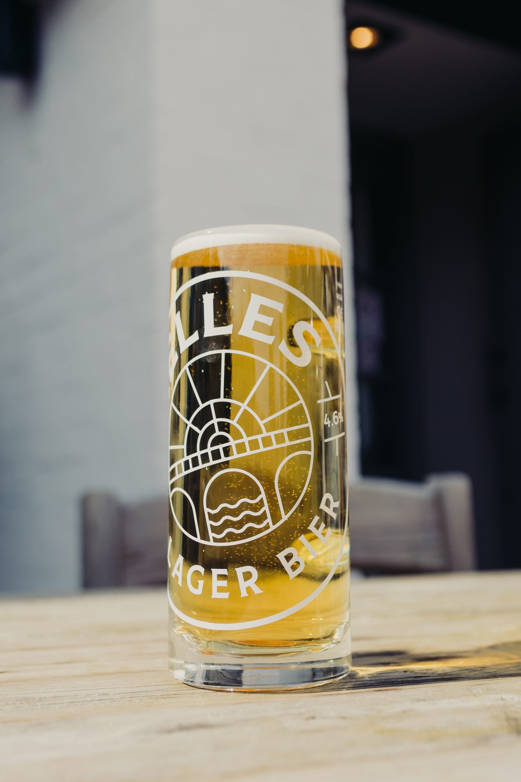 Enjoy a refreshing crisp pint of Helles Lager at the Waggon and Horses Eaton , Congleton, Cheshire